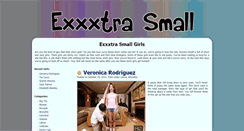 Desktop Screenshot of exxxtra-small.com